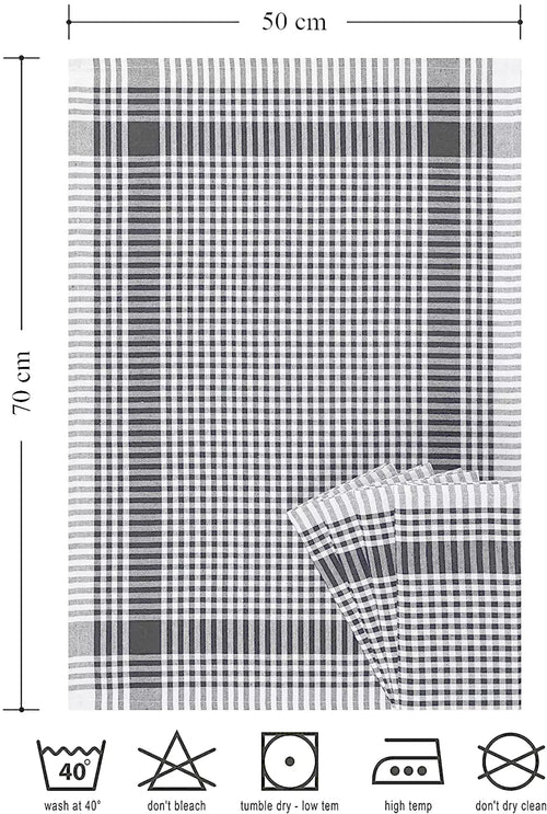 Soft and Absorbent 100% Cotton Terry Towels for Kitchen Use